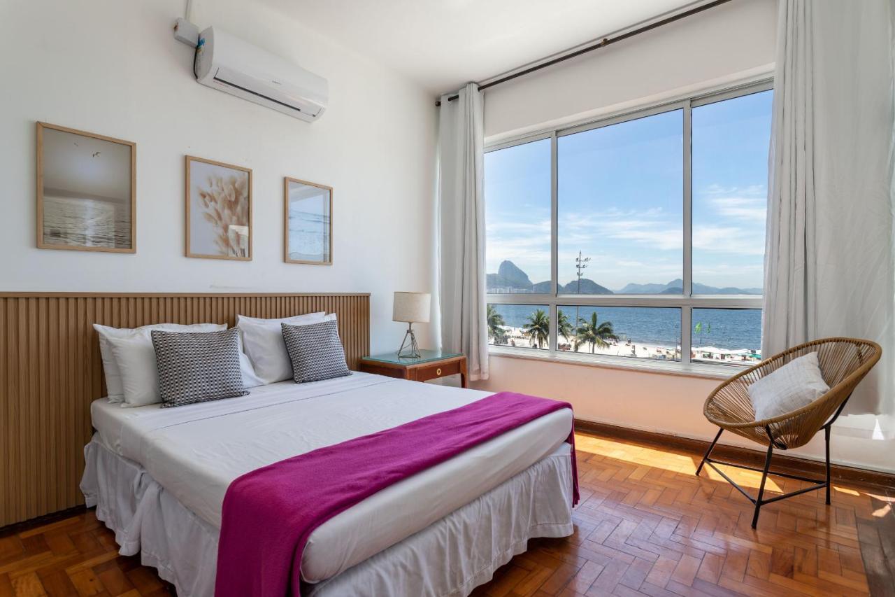 Sofisticado Em Copacabana - Vista Para Praia - A403 Z3 Lägenhet Rio de Janeiro Exteriör bild